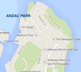Port Douglas Map